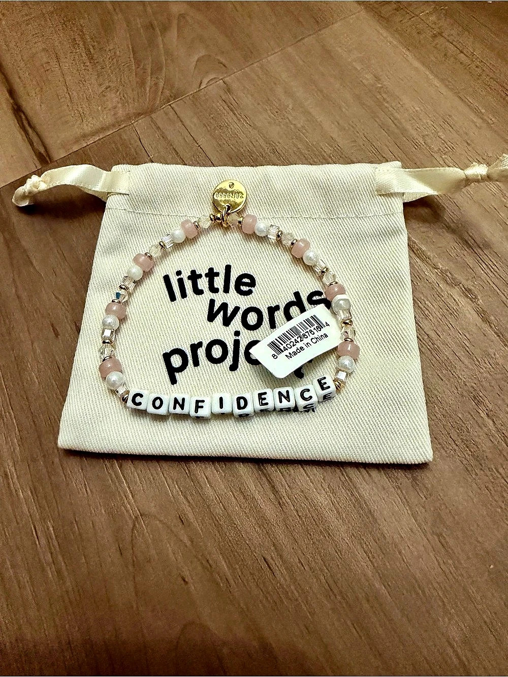 BRAND NEW Little Words Project, Mystery Bracelet “Confidence”